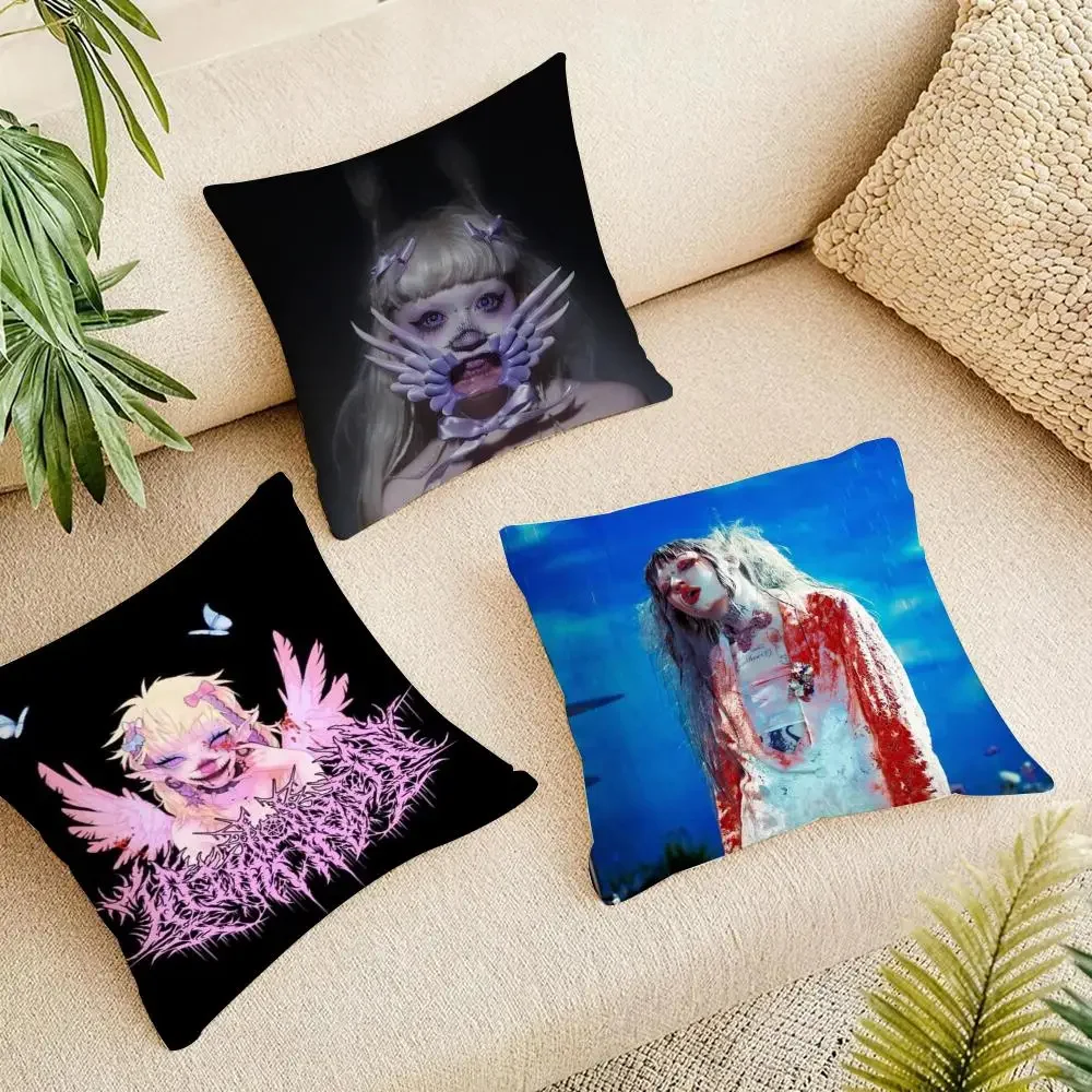 Hot Singer Jazmin Bean Cushion Cover Short Plush Pillowcase, Washable Wrinkle Resistant Cover for Bedroom Gift