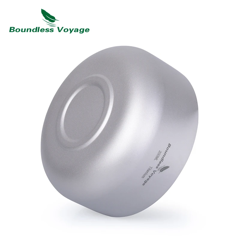 Imagem -02 - Boundless Voyage Titanium Double Wall Bowls Sopa Prato Salada Servindo Tigela Talheres para Crianças Adultos Talheres de Cozinha