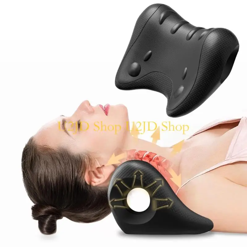 

U2JD Neck Shoulder Rest Pillow with therapies Office Home Use Easy Transport