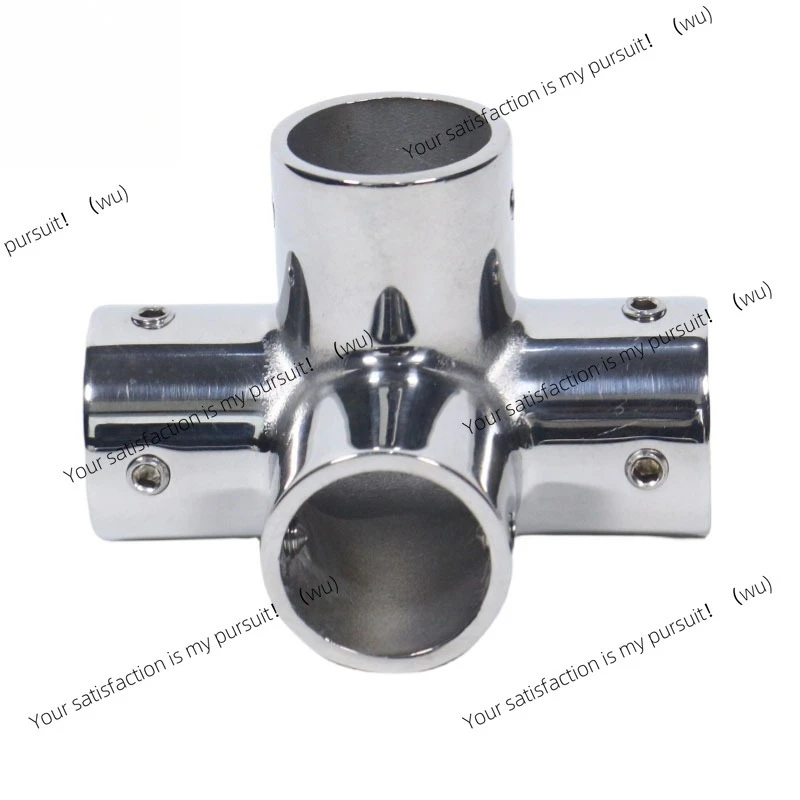 Fine casting polishing seat four-way 316 can be processed, hardware four-way for construction kitchen fitness equipment