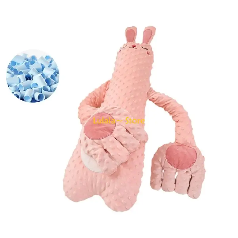 Y4QA Baby Comforting Hand Doll Feature Remote Control or Not Helps Newborns Sleep Peacefully For Nursery Environment