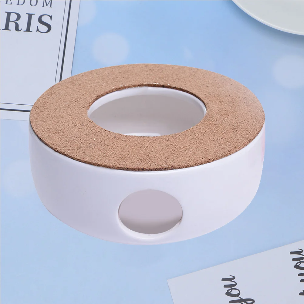 1pc Keramik Halter Runde Vent Design Für Tee Wärmer Milch Heizung Home Office Cafe Decor Küche Bar Zubehör