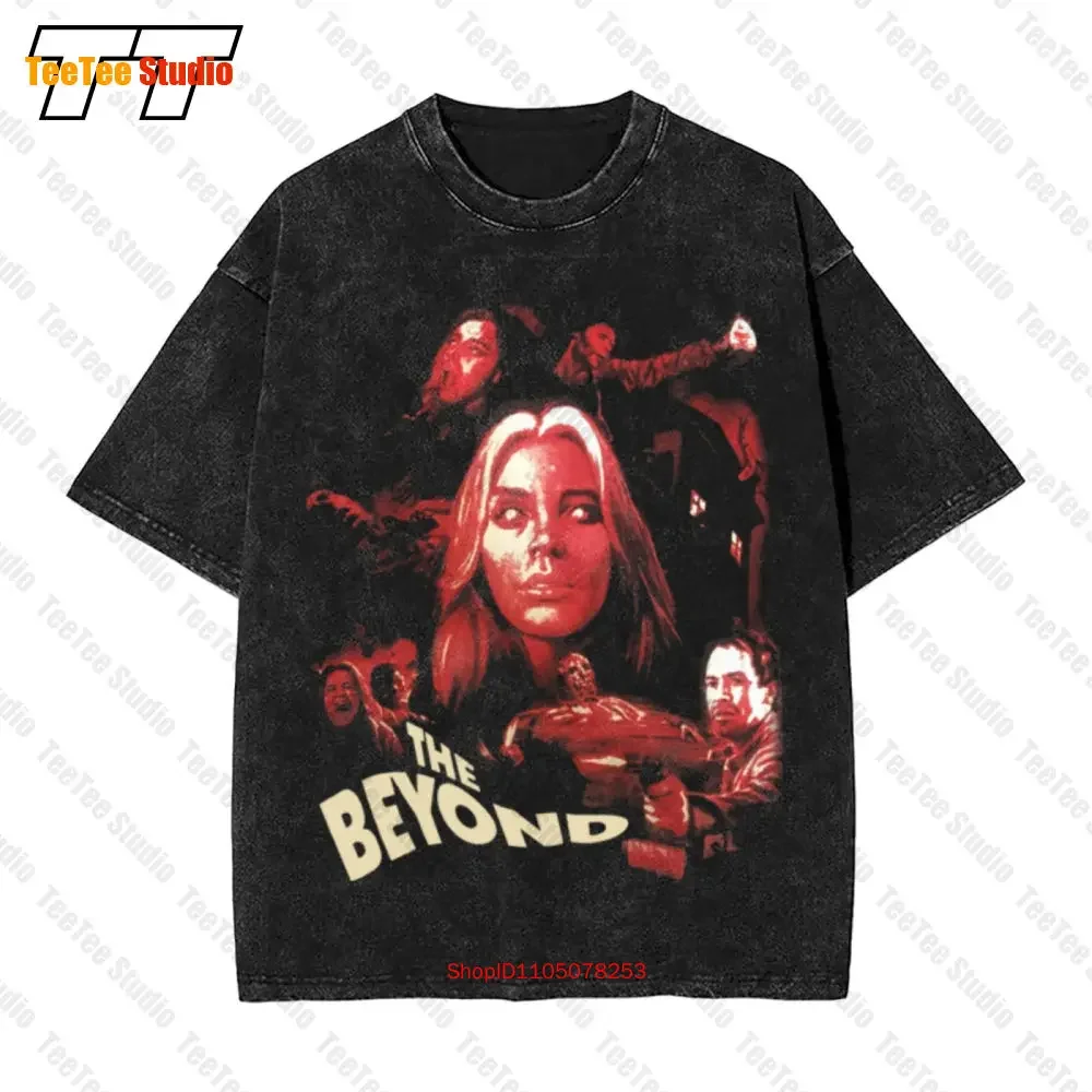 The Beyond Fulci Horror Harajuku Vintage Oversized T-Shirt 45ZB