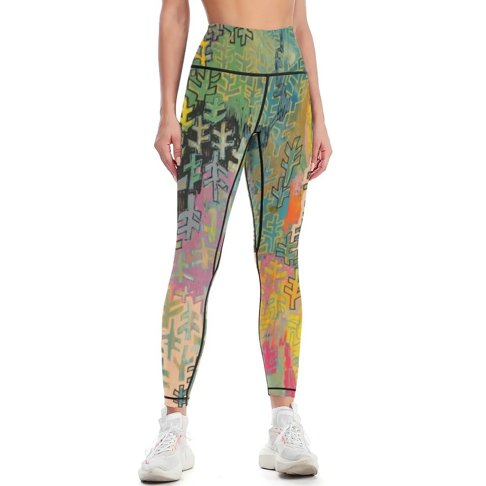 Landscape #2 Leggings legings for fitness gym womans legging gym for fitness Womens Leggings
