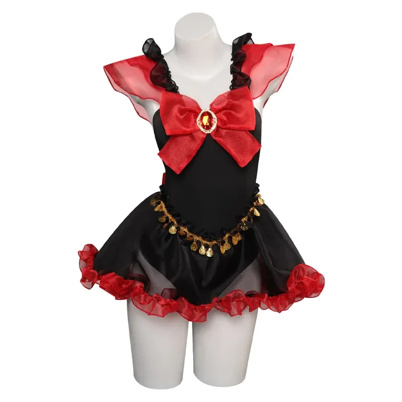 Moon COS Chibiusa Blackening Cosplay Sailor Costume Summer Dress Swimwear Outfits Girls Women Adult Halloween Carnival Suit