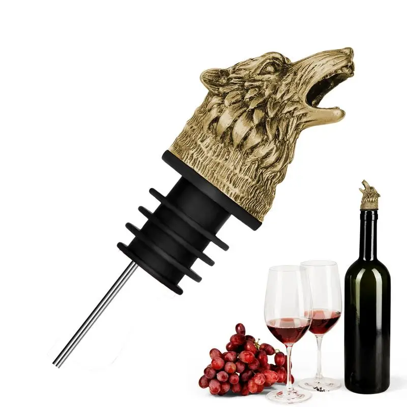 

Wine Pourer Spout Whiskey Pourer Spouts Liquor Pour Spout Animal Design Safe Wine Pourer Spout Bar Liquors Unique Wine Diffuser