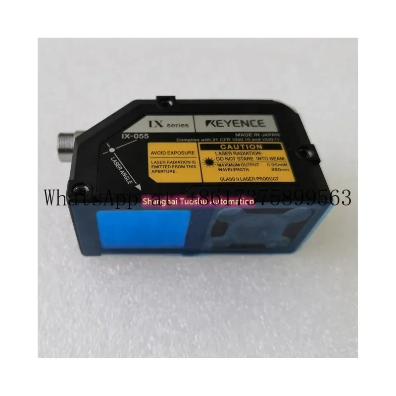 IX-055 Image-Based Sensor Head 55 mm Vision Sensor for Industrial Inspection and Positioning