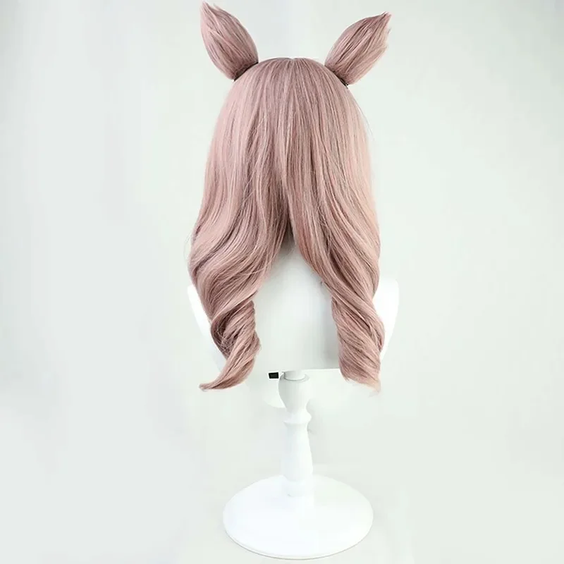 Le Cool Halloween Party Role Play Pretty Derby Cos Uma Musume Heat Resistant Synthetic Hair Wigs TU8]