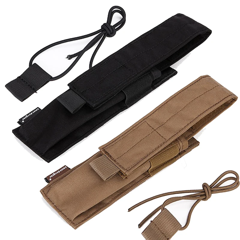 Emersongear Tactical MOLLE Hunting Quick Access Single SMG Magazine Mag Pouch Emerson Holder Bag Carrier For MP5 / MP7 / KRISS