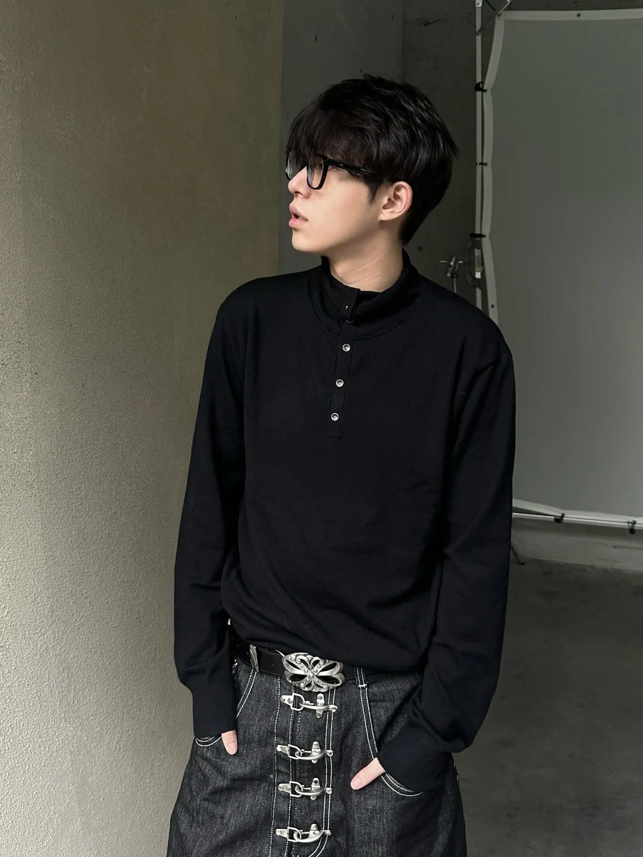 Fur Collar Pullover…