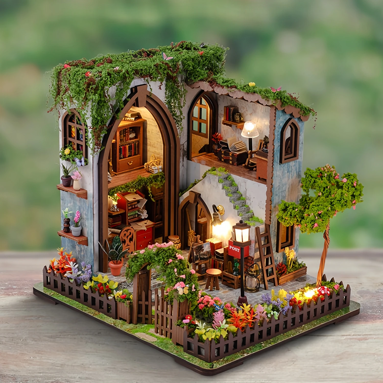 kit-de-modele-miniature-en-bois-fait-main-diy-niche-a-livres-pavillon-de-jardin-forestier-chalet-maison-de-poupee-decoration-interieure-cadeau-d'anniversaire-pour-adultes