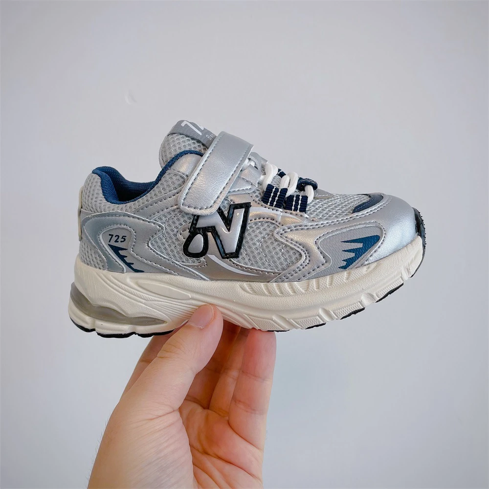 2024 New Kid Sneakers Shoes Children\'s Shoes Boys Lightweight Comfortable Sports Running Shoes Fashionable Girls Casual Shoes