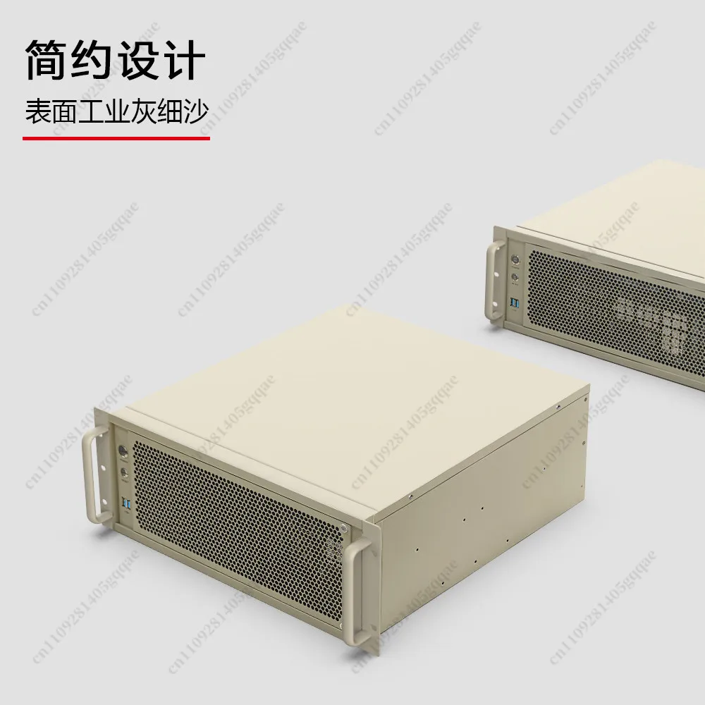 Neues 4U-Chassis Industrie-Steuerungsserver 360 Wasserkühlung EATX-Mainboard ATX-Netzteil USB3.0 Metallschalter – Detail 4