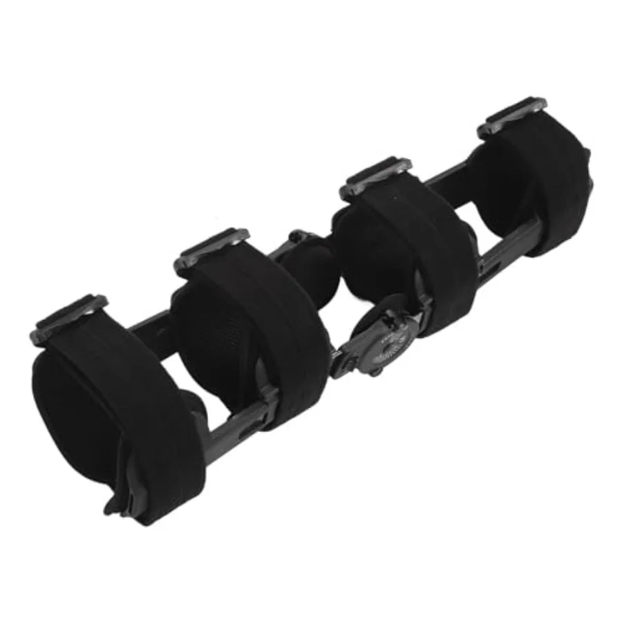

Yosoo Adjustable Hinged Knee Brace Recovery Support Stabilizer for Ligament Injuries Orthopedic Guard Leg Ankle Fixation Postop