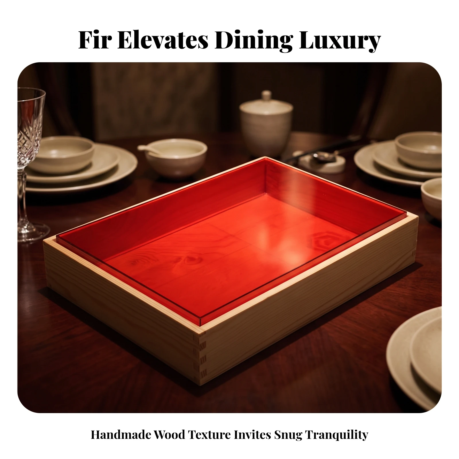 사시미 프리젠테이션 박스 고급 나무 서빙 박스 스시 디 - Wooden Serving Tray 리뷰 및 가격