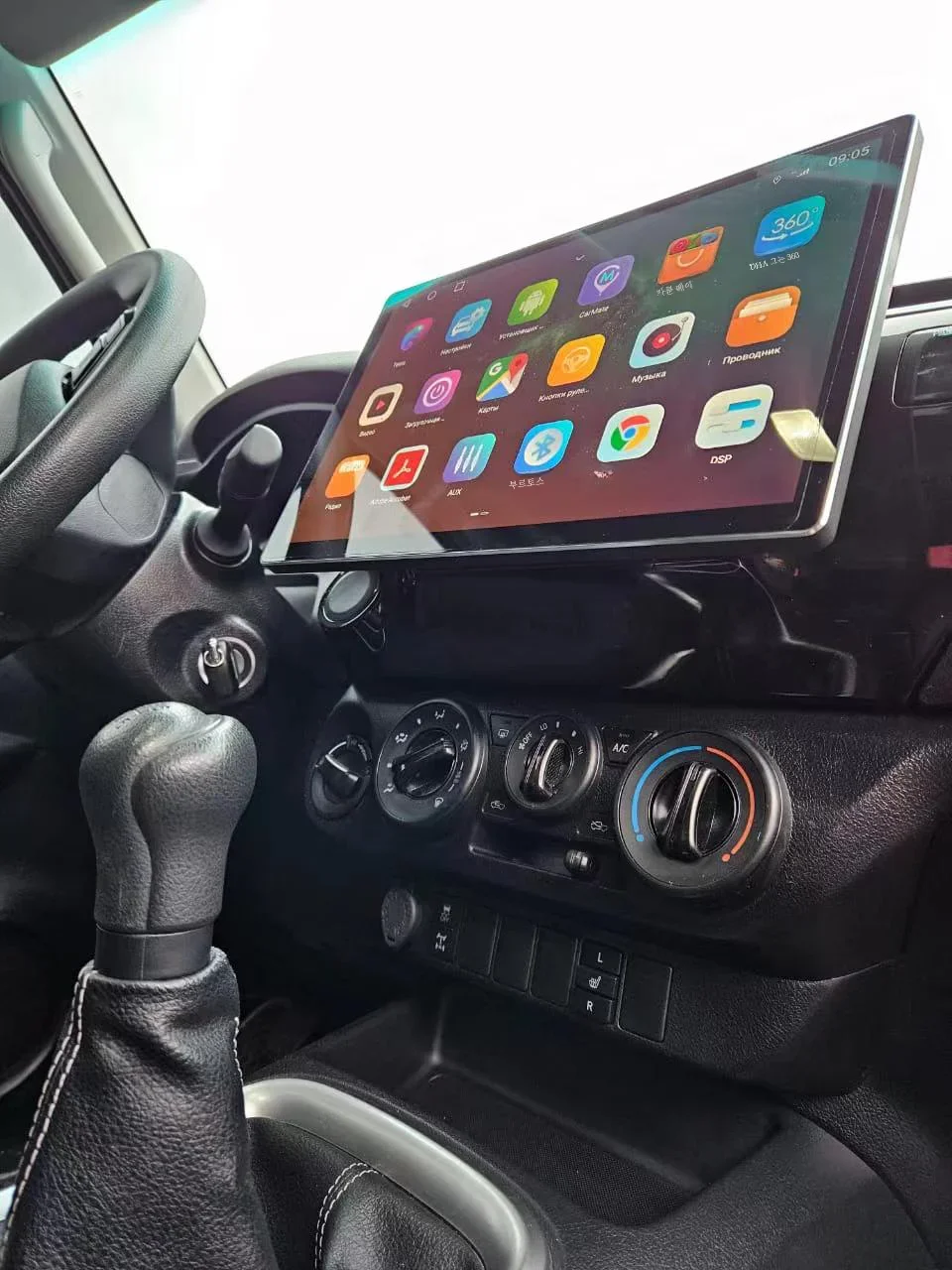 For Toyota Hilux Revo Pick Up AN12 Fortuner 2015-2021 Car Radio 2K Screen Android 13.0 GPS Navi Multimedia Player Carplay 13.1\