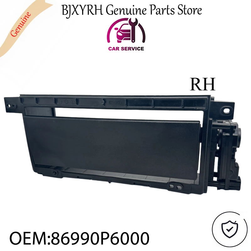 86990P6000 Textured Matte Active Air Grille Flap Assembly RH for Hyundai Santa Fe 2024-2026 OEM 86990-P6000