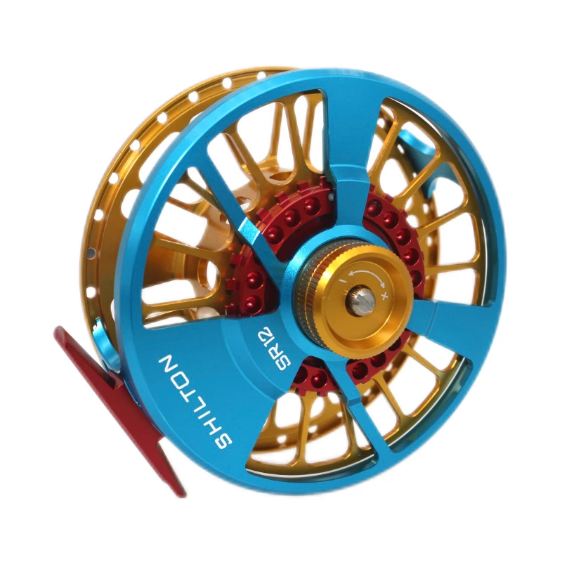 

SHILTON-SR12 detachable metal flying fishing reel, cork disc brake, fishing wheel, fishing accessories, fishing tools, saltwater