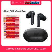 HAYLOU Mori Pro Bluetooth 5.4 Earphones -43dB ANC Active Noise Cancellation Earbuds 6 Mic Wireless Headphones 35H Battery Life