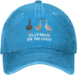 Funny Duck Hat Silly Goose Hats Men Baseball Hats Caps for Men Snapback Cap Cowboy Bebop Adult Unisex Casual