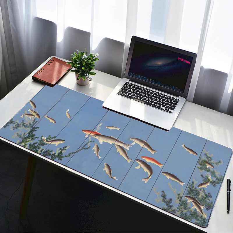 

Chinese ancient painting Computer Keyboard Mice Mouse Mat Mousepad Gaming Desk Pad Desk Mats Cute Mouse Pad Office Accessories