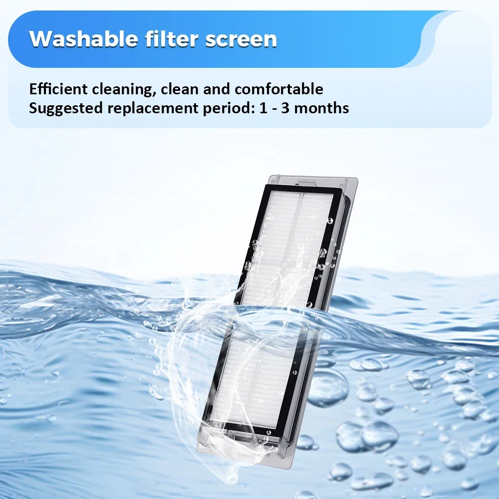 10 st HEPA-filter voor Xiaomi Roborock S5 S6 S5 MAX S6 Pure S6 MaxV S50 S55 S60 S65 E25 E35 Stofzuiger voor Huishoudelijke Reiniging