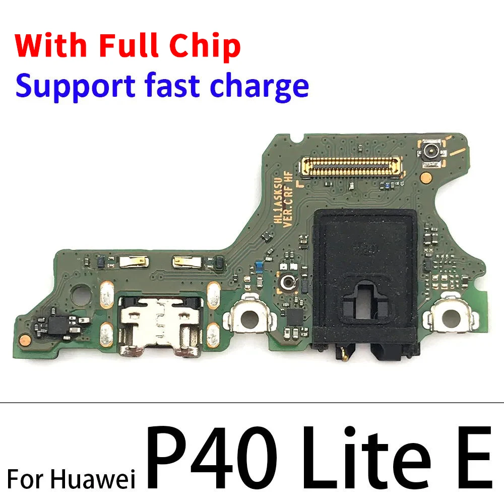 USB Charge Port Jack Dock Connector Charging Board For Huawei Y7 Y8 Y9 2017 Y7A 202 Y7P Y6S Y6P Y8P Y8S P40 Lite 5G / P40 Lite E