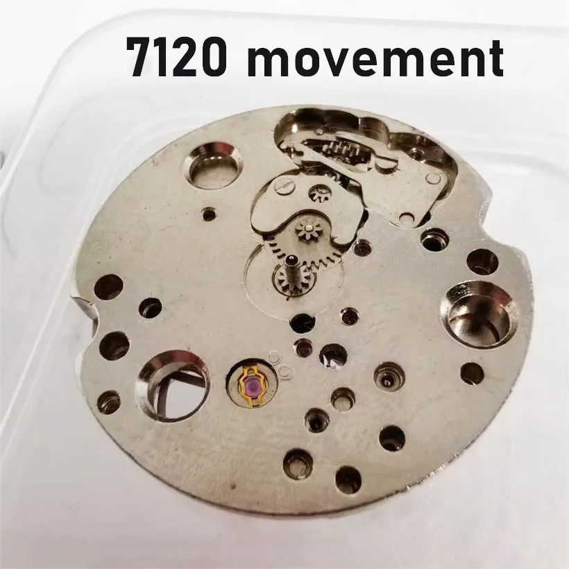 Watch Accessories 7120 Broken Movement Old Watch Movement Suitable For Beginners Practice Watch Master Disassembly Repair