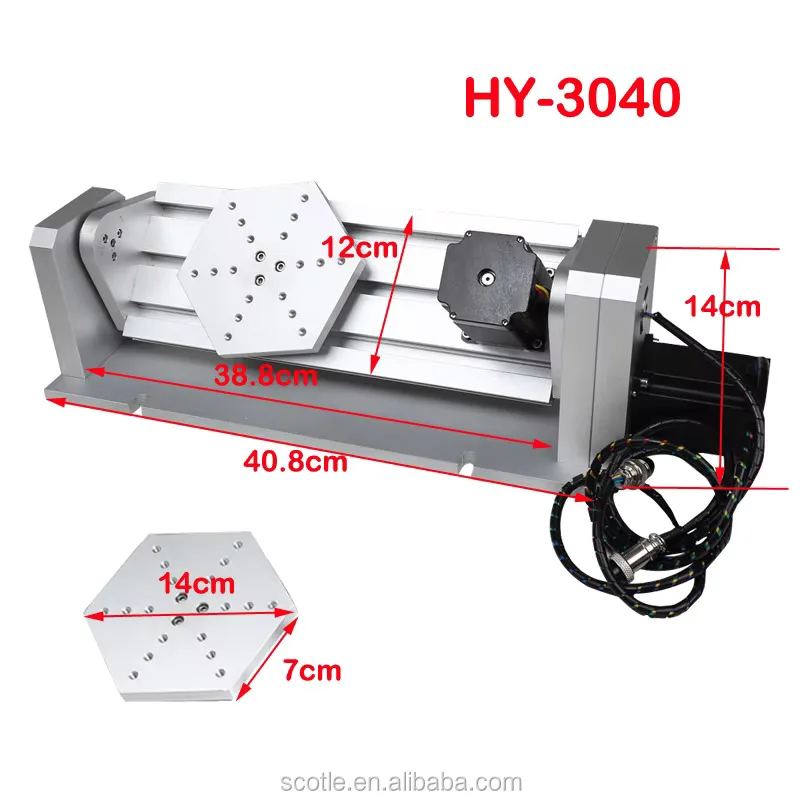 سطح المكتب 5 محاور CNC 3040 راوتر حفارة ميلج هاين