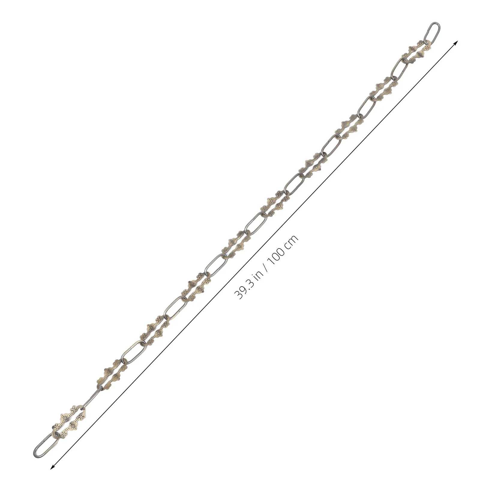 

Heavy Duty Metal Hanging Extension For Lamp Chandelier Decorative Light Fixture Pendant Chain Adjustable Length Copper Finish
