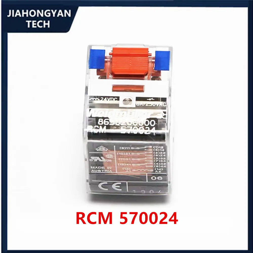 Original RCM 570024 RCM570024 For Weidmuller 24VDC Four Open Four Close 869020000 Relay