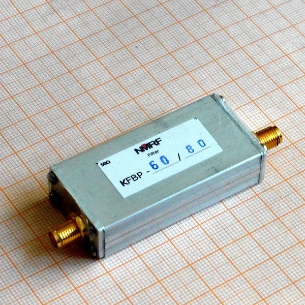 60-80MHz IF Bandpass Filter, SMA Interface