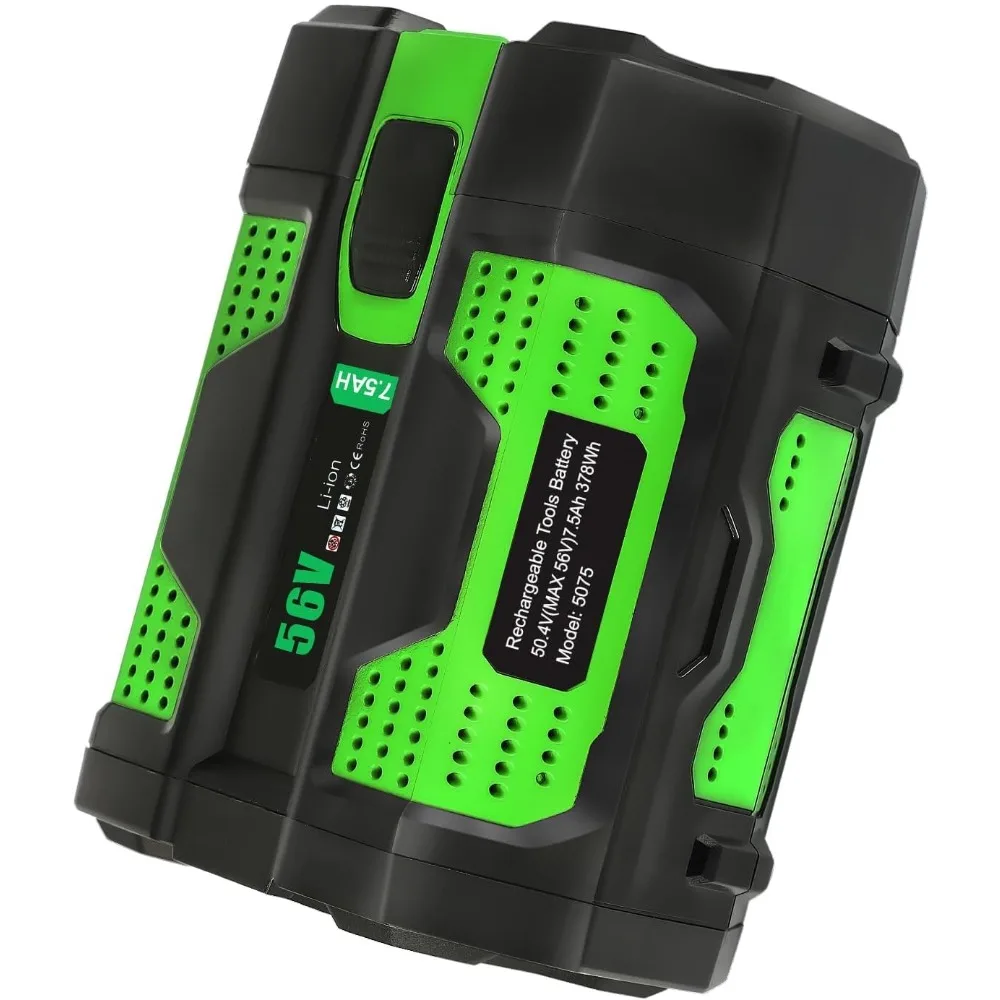 

7.5AH Replacement for EGO 56V Battery,Custom