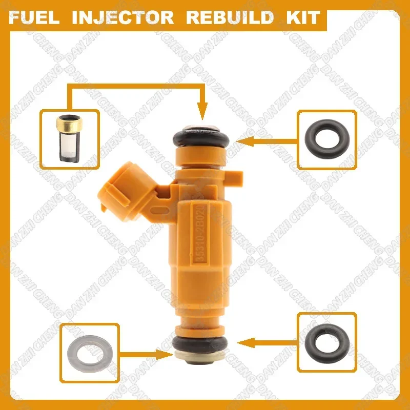 

Fuel Injectors Seals O-Ring Repair Filters For Hyundai i20 Kia 1.4 1.6 G4FG 35310-2B020