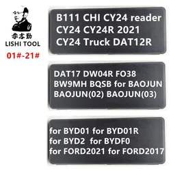 NewLishi 01-21# B111 CHI CY24 DAT12R DAT17 DW04R FO38 BW9MH BQSB for BAOJUN 02/03 for BYD(01/01R/F0/2) for FORD2021 for FORD2017