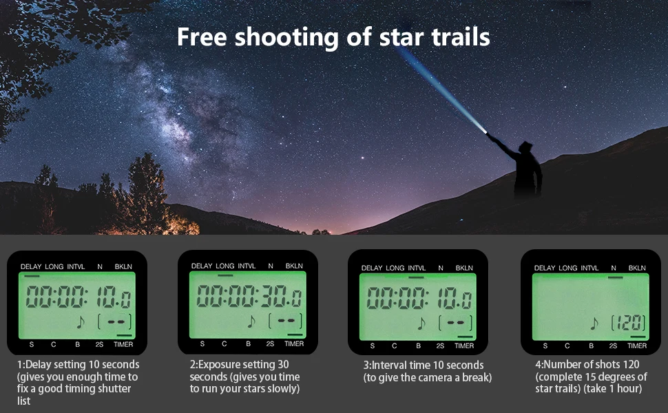 Für Panasonic Kamera Timer Fernbedienung Timelapse Intervallometer Auslöser Für G97 S5II S1H S1RII GX1 GX8 G9II G7 G6 G5 G3 G95 – Detail 3