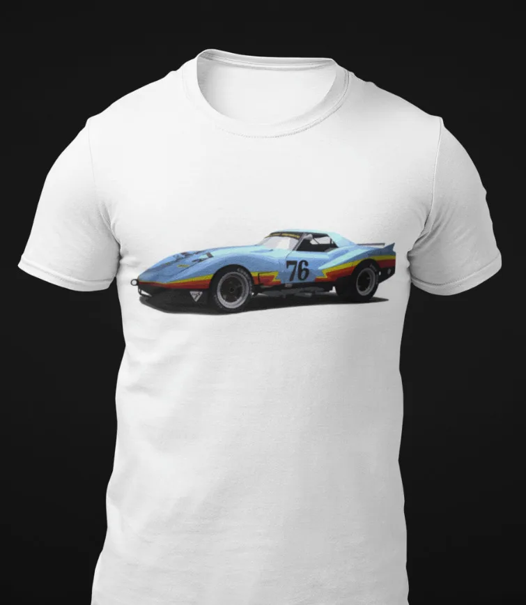 Mancuso Greenwood vette GT Racer Camiseta unisex de manga corta
