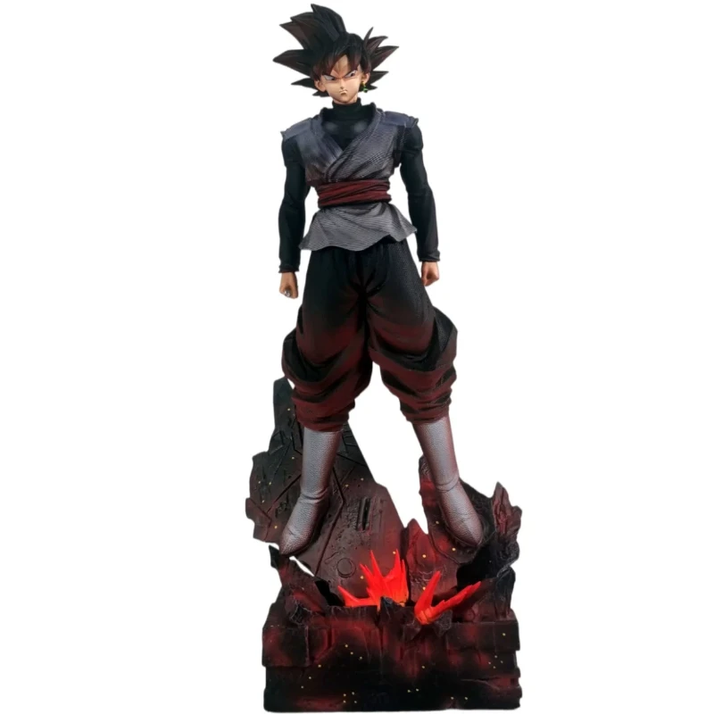 Jt  Goku Black Action Figure Dragon Ball Anime Ornament Desktop Display Pc Case Decoration Collectible Toy Gift view 5