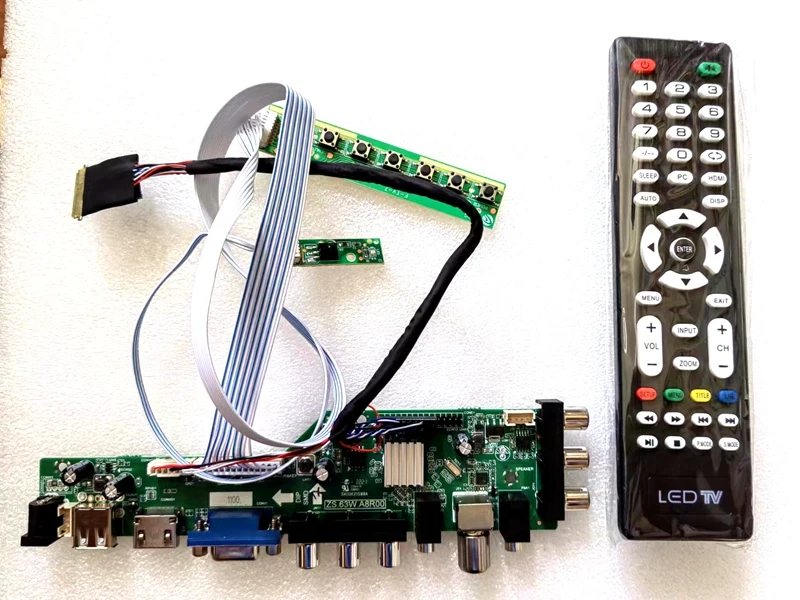 

3663 Digital Signal DVB-C DVB-T2 DVB-T kit for LP156WH2(TL)(QB)/LTN156AT05 LCD TV Controller Driver Board LUA63A82