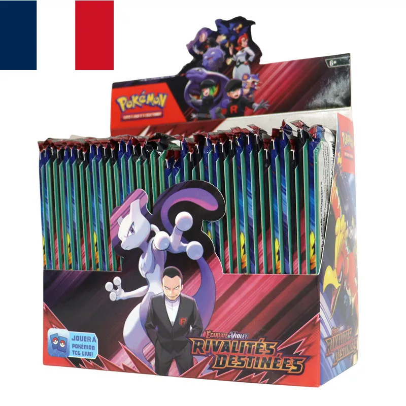 French Pokémon TCG: TEAM ROCKET Destined Rivals Booster Box Pokemon Trading Card Game 36 Pack