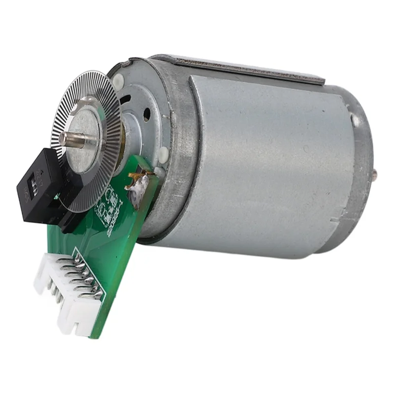 385 DC Motor 96 Line Code Photoelectric Encoder AB Phase Brushless DC Permanent Magnet Motor DC12V
