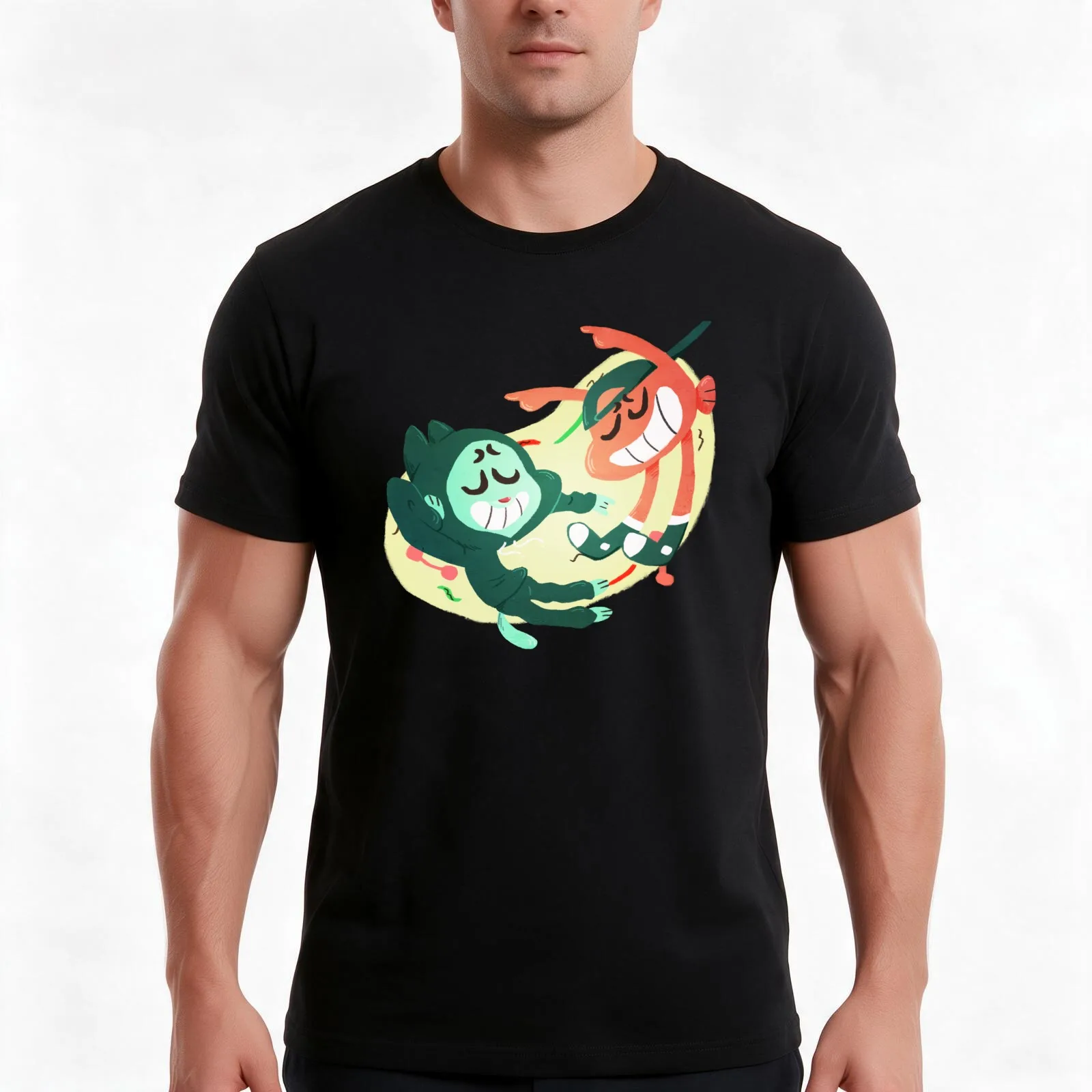TAWOG - Kids T-Shirt, Summer Casual Cotton Tee, Oversized Streetwear Tops, Vintage Graphic Print, Loose Fit Short Sleeve