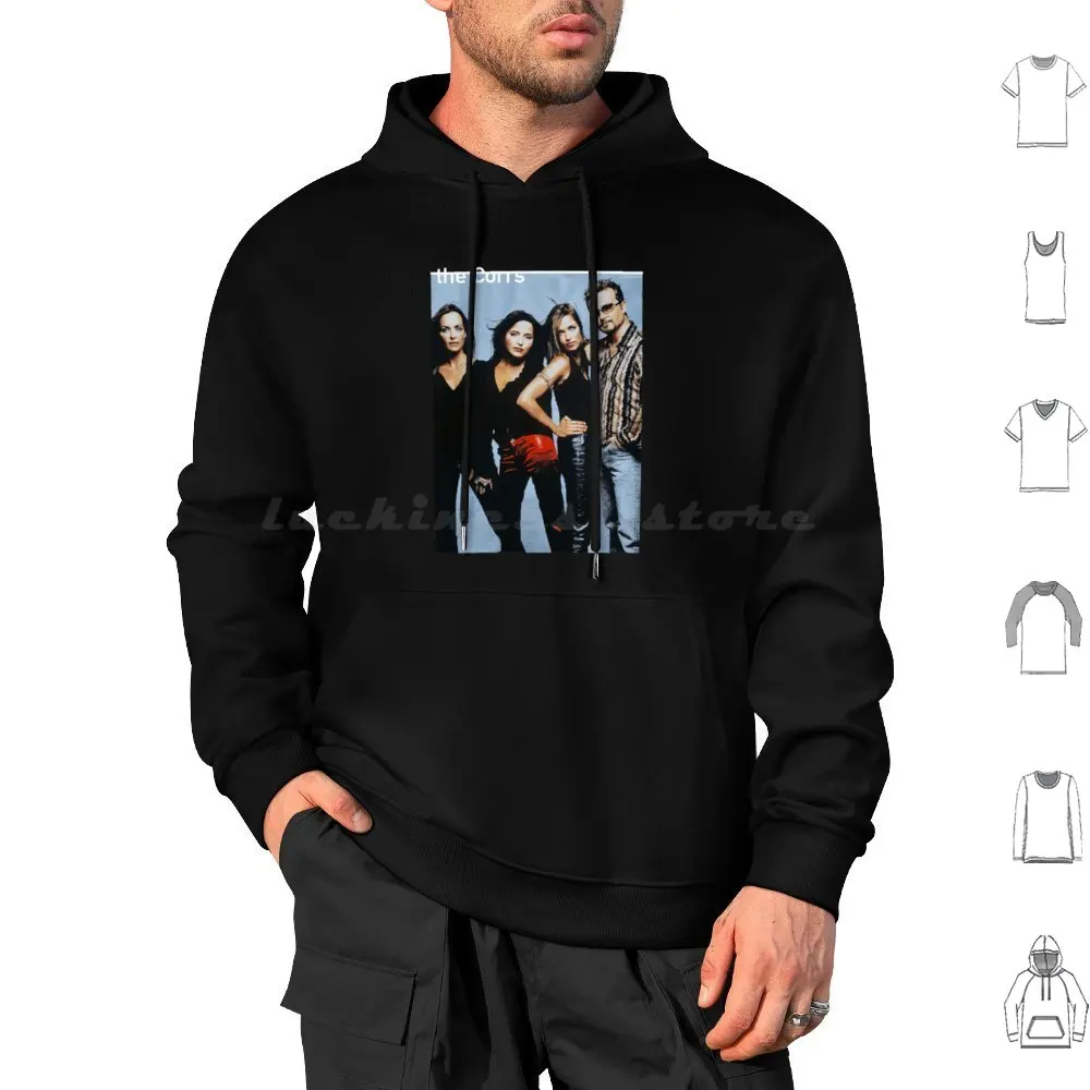 Vintage 90s The Corrs Band Tour Classic T-Shirt.png Hoodies Long Sleeve Vintage 90s The Corrs Band Tour Png