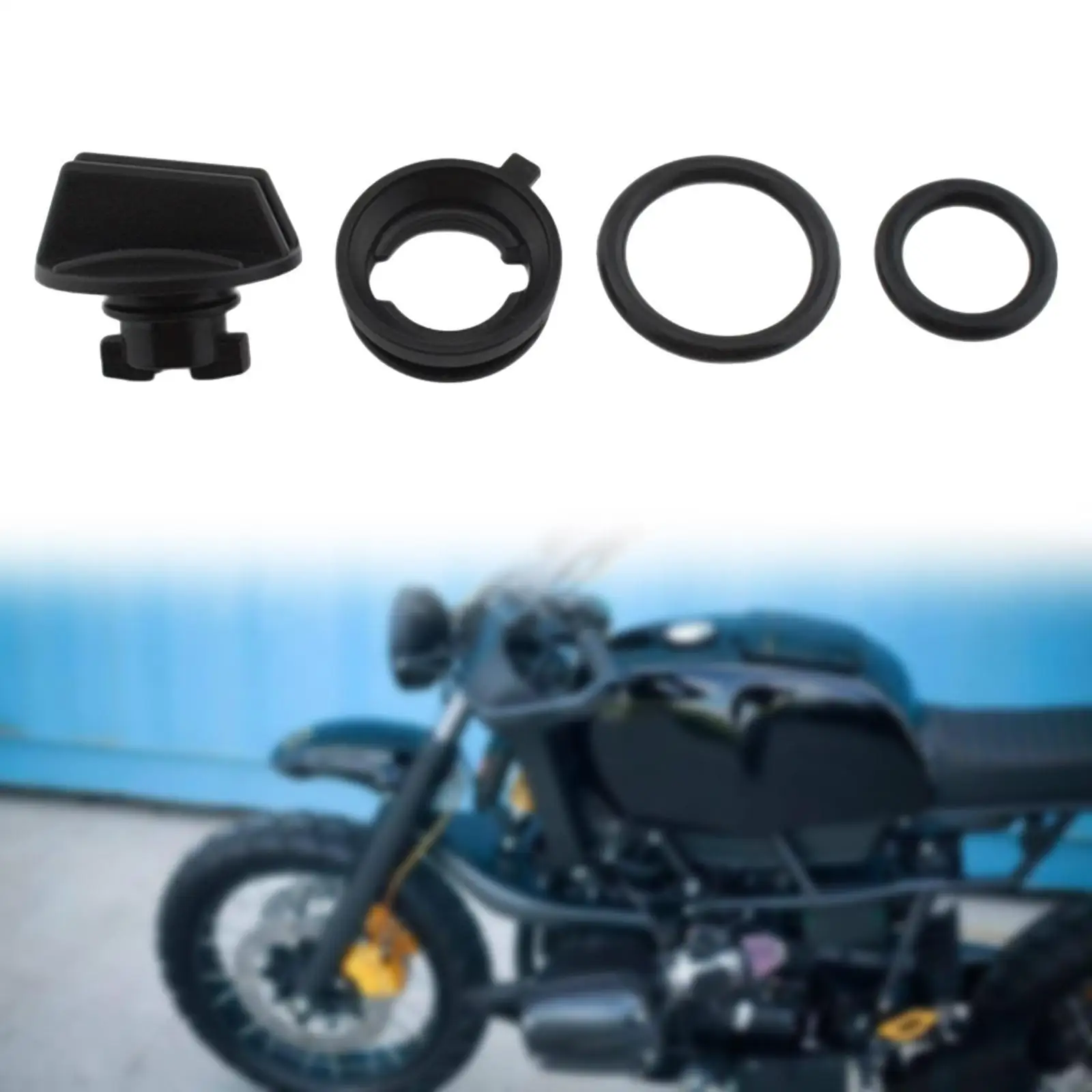 Oil Filler Cap Kit 11141340900 Directly Replace Easy to Install High Performance for BMW R850R R1200 Montauk R1100R R1200CL