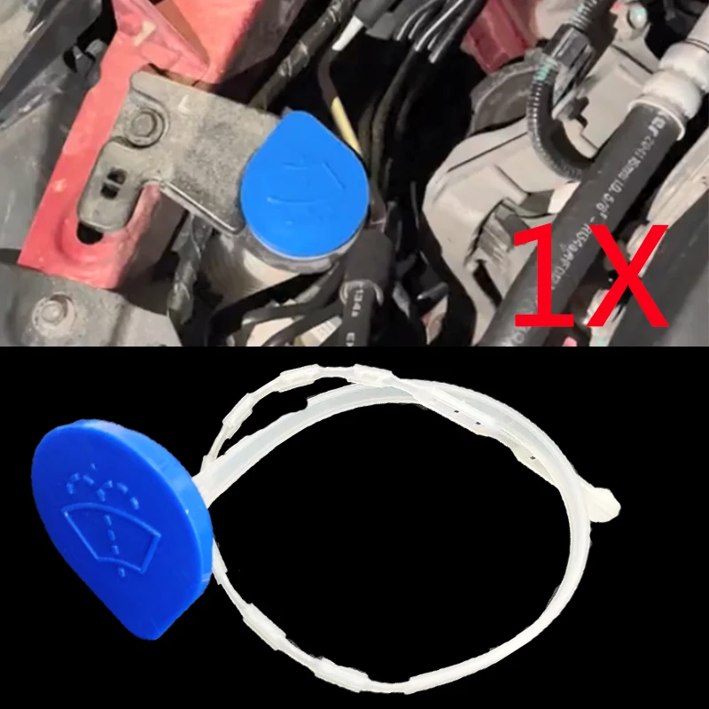 1X  Windshield Washer Fluid Reservoir Tank Cap For Mazda CX-5 2013-2016 KD35-67-483 Car Replacement Car Part