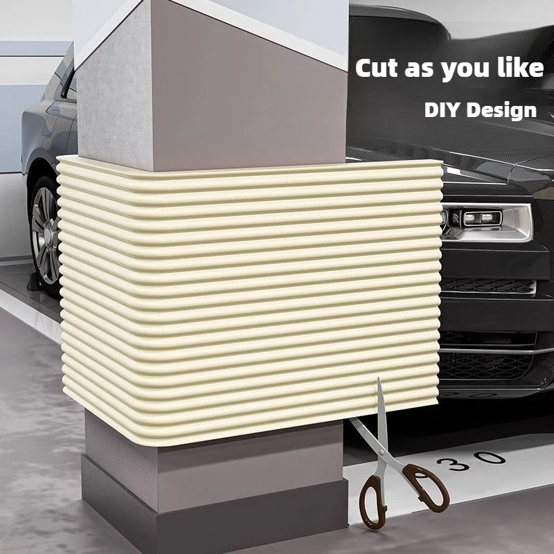 

2M/5M Garage Wall Protector Sticker Car Door Corner Protection Sponge Pad Anti Scratch Safety Parking Garage Pillar Protect Mat
