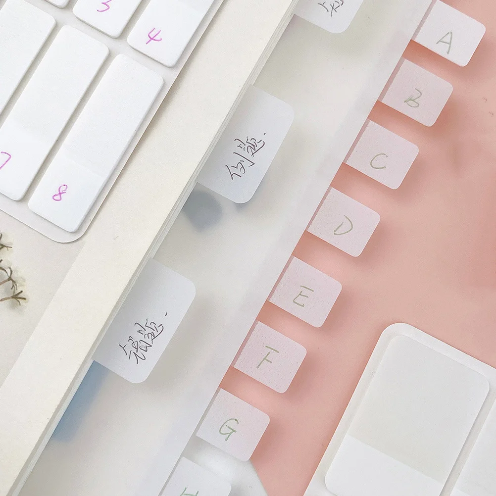 280 Pcs Index Sticker Small Sticky Tabs Highlight Bible Book Portable Page Marker Bopp Markers Reading Strips