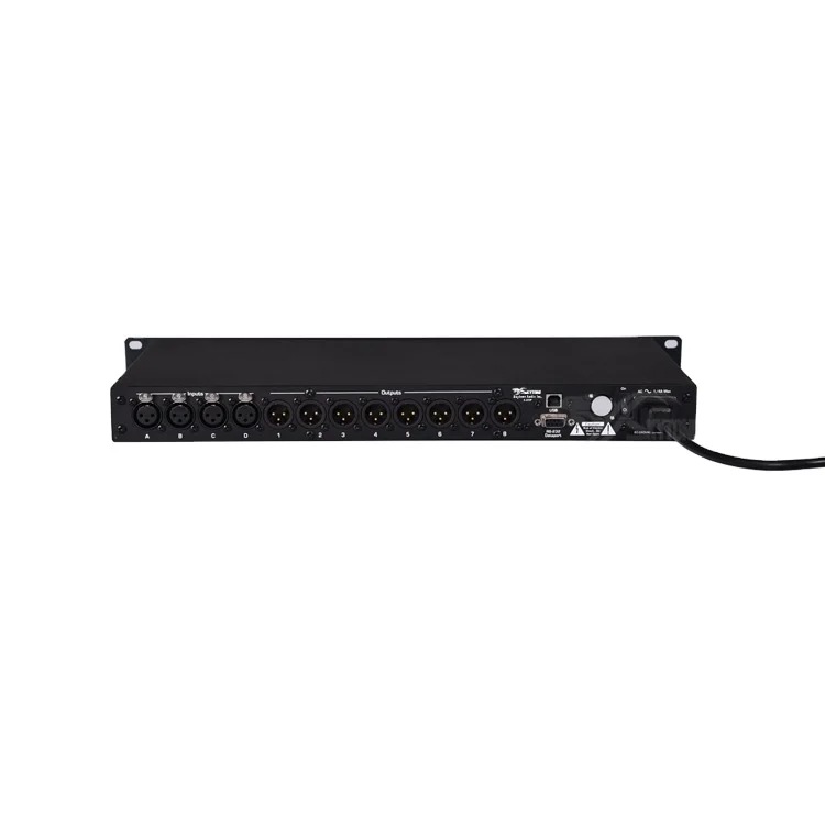 4.8SP 4-In X 8-Out DSP Speaker Processor, DSP Loudspeaker Managemt System