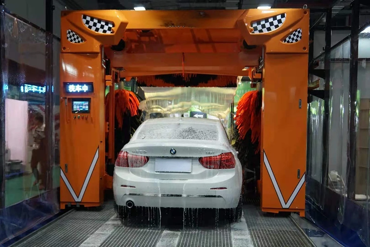 Quick car wash solution Innovative car wash machine Professional Brush High Speed Car Wash Machine with Automatic Service