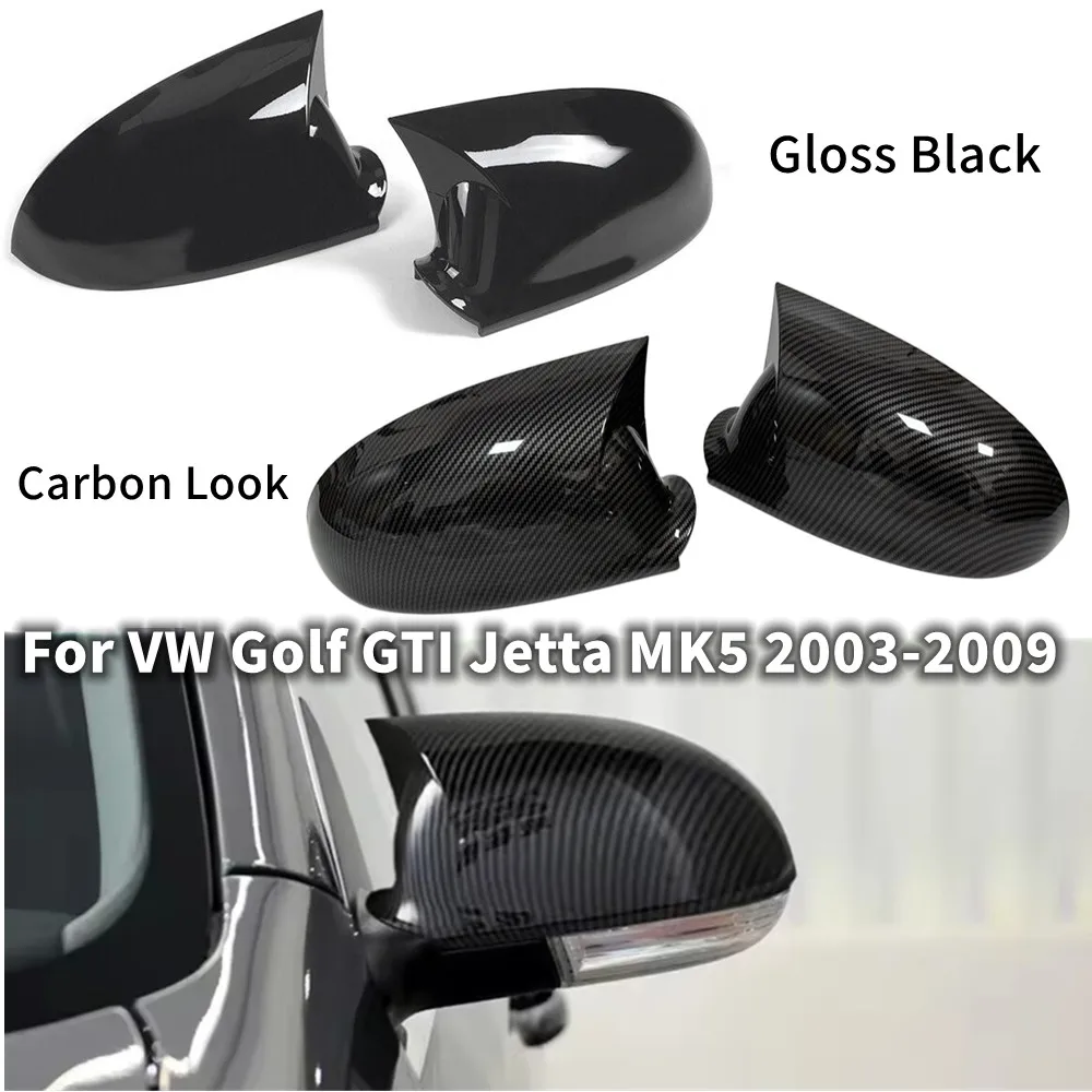 Für VW Volkswagen Golf MK5 GTI R 2003 2004 2005 2006 2007 2008 2009 Auto Rückspiegel Abdeckung Flügel Kappe außen Tür Trim